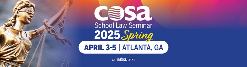 COSA School Law Seminar Spring 2025