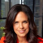 soledad obrien smiles at the camera